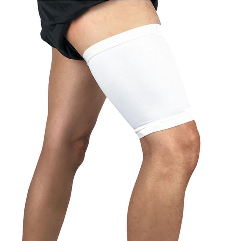 1 пара бандажа для поддержки подколенного сухожилия, компрессионный рукав для вытягивания подколенного сухожилия, травмы, тендинита, реабилитации и восстановления XL белый